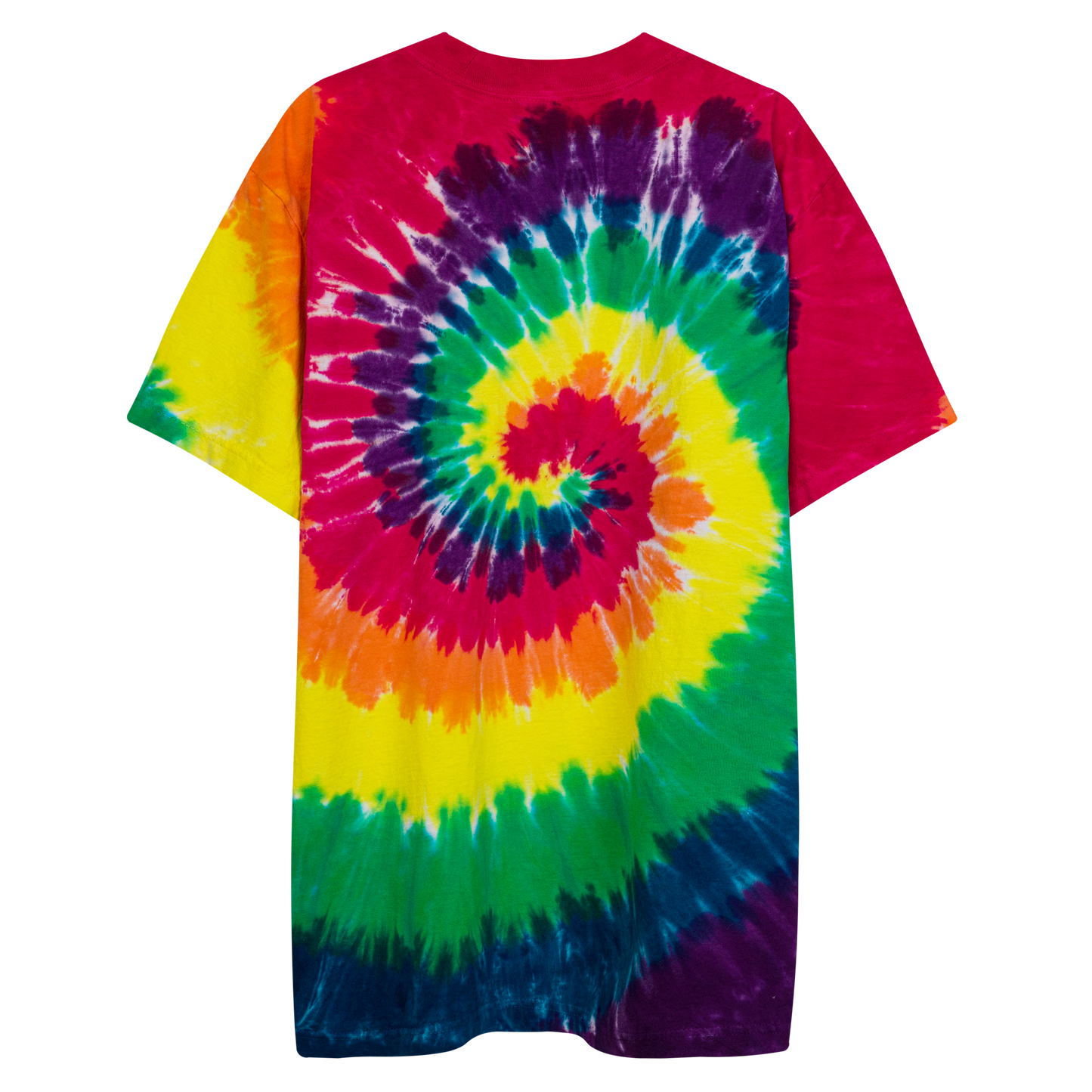 Blue WKEY Oversized tie-dye t-shirt
